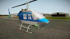 Bell 206 NYPD Helicopter для GTA San Andreas