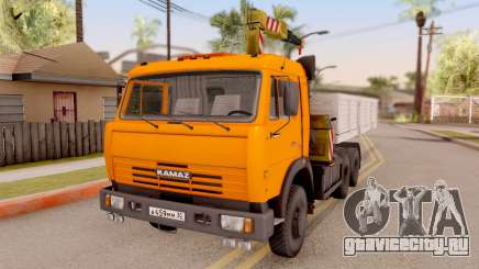 КамАЗ 54115 Бортовой Погрузчик для GTA San Andreas
