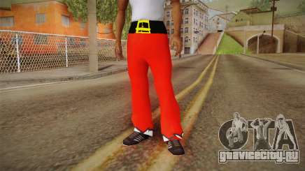 Красные штаны Санта Клауса для GTA San Andreas