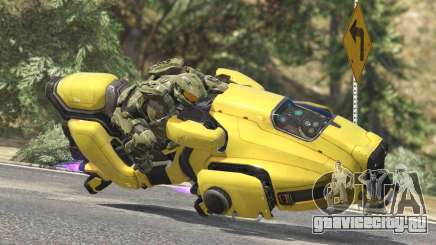 Sci-Fi Hover Bike 1.1b для GTA 5