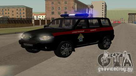 УАЗ Патриот (Рестайлинг ll) Следственный Комитет для GTA San Andreas