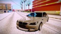 BMW M5 E60 серебристый для GTA San Andreas