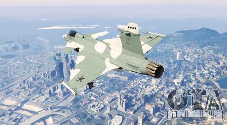 Saab JAS 39 Gripen [replace] для GTA 5