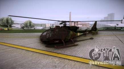 SA.341 GAZELLE Wargame: Red Dragon для GTA San Andreas