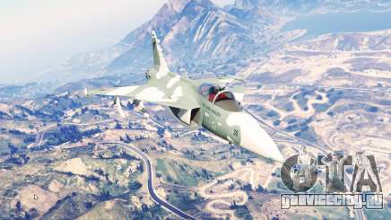 Saab JAS 39 Gripen [replace] для GTA 5
