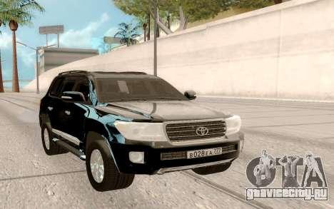 Toyota Land Cruiser 200 DARK для GTA San Andreas