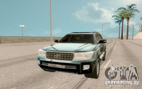 Toyota Land Cruiser 200 DARK для GTA San Andreas