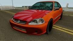 Honda Civic EK9 Low Poly для GTA San Andreas