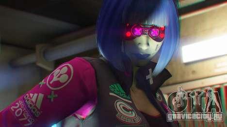Cyberpunk Custom Female Ped для GTA 5