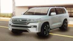Toyota Land Cruiser 200 White Offroad для GTA San Andreas