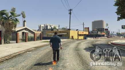 Flaming Footprints 1.0 для GTA 5