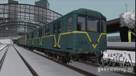 Метровагон Ема502 7182 Киев для GTA San Andreas
