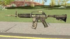 CS:GO M4A1 (Flashback Skin) для GTA San Andreas