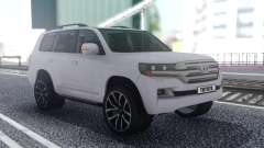 Toyota Land Cruiser 200 Offroad White для GTA San Andreas