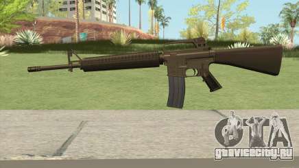 M16A2 Full Desert Camo (Ext Mag) для GTA San Andreas