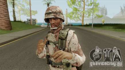 CJ Traje De Milita для GTA San Andreas
