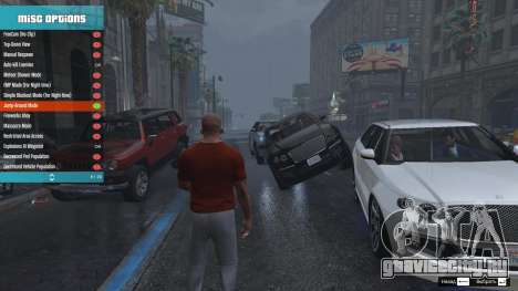 Menyoo PC Single-Player Trainer Mod v1.0.1 для GTA 5