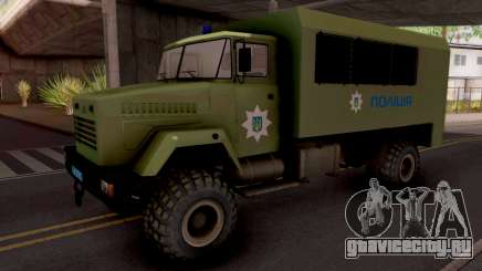 КрАЗ-6322 Police Ukraine для GTA San Andreas