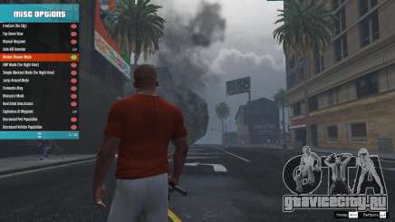 Menyoo PC Single-Player Trainer Mod v1.0.1 для GTA 5