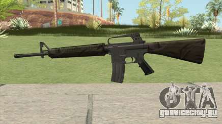 M16A2 Partial Jungle Camo (Stock Mag) для GTA San Andreas