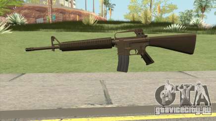 M16A2 Full Desert Camo (Stock Mag) для GTA San Andreas