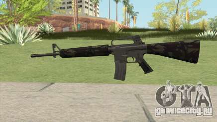 M16A2 Partial Forest Camo (Stock Mag) для GTA San Andreas