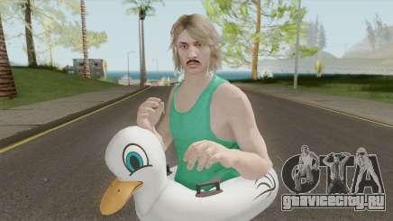 GTA Online Random Skin 22: With Duck Floatie для GTA San Andreas