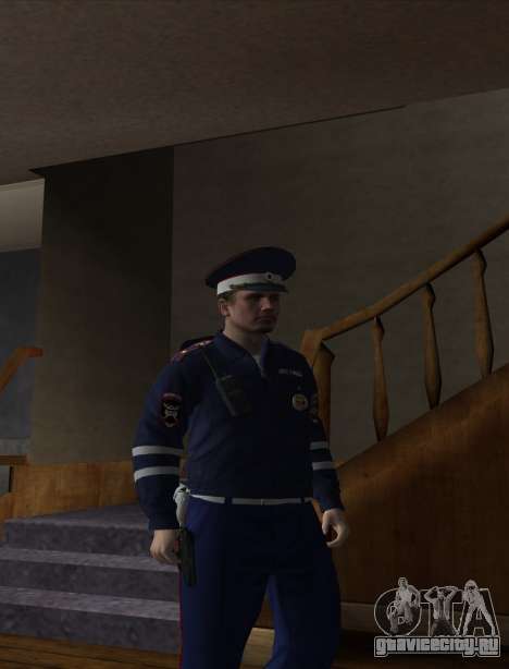 Сотрудник ДПС в форме нового образца для GTA San Andreas