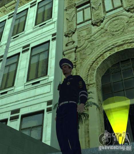 Сотрудник ДПС в форме нового образца для GTA San Andreas