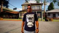 OnSomeShit Monkey T-Shirt для GTA San Andreas