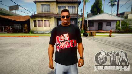 Iron Maiden T-Shirt (good textures) для GTA San Andreas