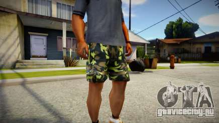 Camouflage shorts для GTA San Andreas