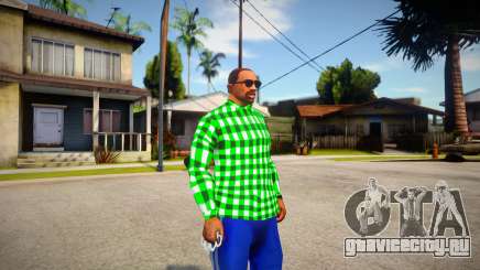 Green shirt для GTA San Andreas