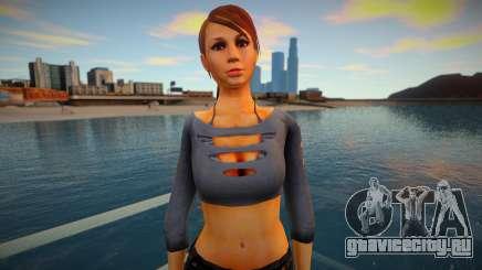 Новая продавщица в магазин одежды для GTA San Andreas