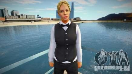 Девушка крупье vwfycrp для GTA San Andreas