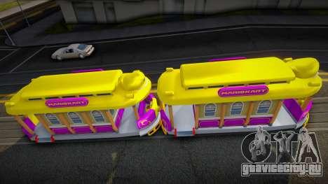 Mario Kart 8 Tram W для GTA San Andreas