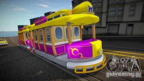Mario Kart 8 Tram W для GTA San Andreas