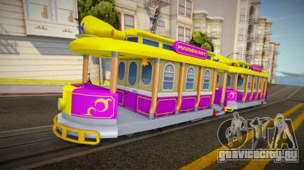 Mario Kart 8 Tram W для GTA San Andreas