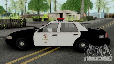 Ford Crown Victoria 2011 CVPI LAPD для GTA San Andreas
