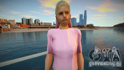 Девушка в красивой одежде для GTA San Andreas