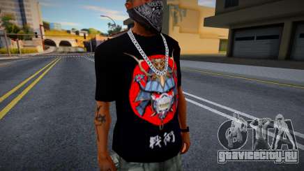 Senjutsu Iron Maiden T Shirt для GTA San Andreas