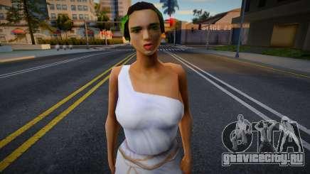 Barefeet Skin girl для GTA San Andreas