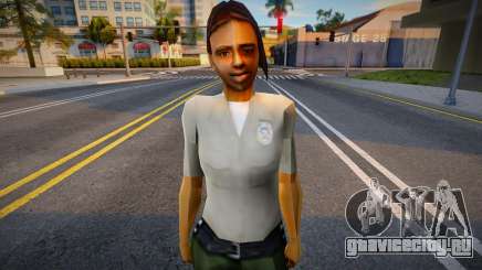 Barbara in the Sheriffs Uniform для GTA San Andreas