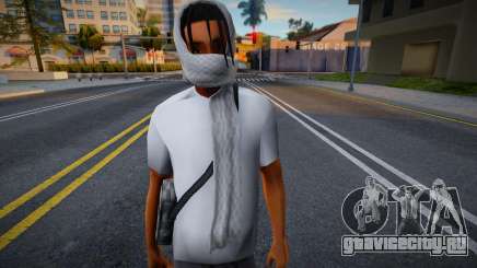 Парень в шарфе для GTA San Andreas