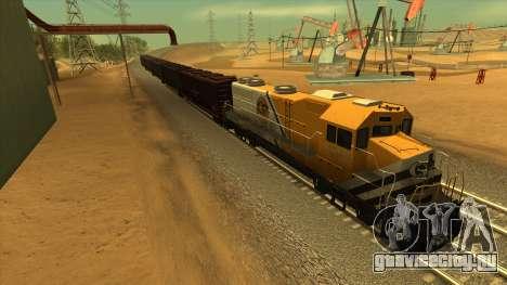 Грузовой поезд из GTA 5 для GTA San Andreas