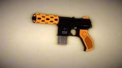 GTA V Vom Feuer Machine Pistol (Orange) для GTA Vice City