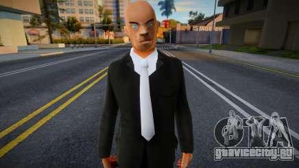 Hitman Skin SA Style для GTA San Andreas