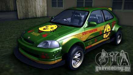 Honda Civic Type R 1997 v4 для GTA Vice City