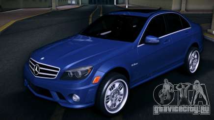 Mercedes-Benz C63 (AMG) 2010 (USA Plate) для GTA Vice City