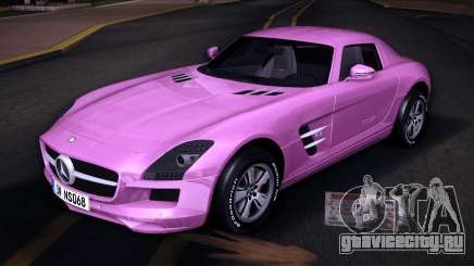 Mercedes-Benz SLS AMG (DE Plate) для GTA Vice City